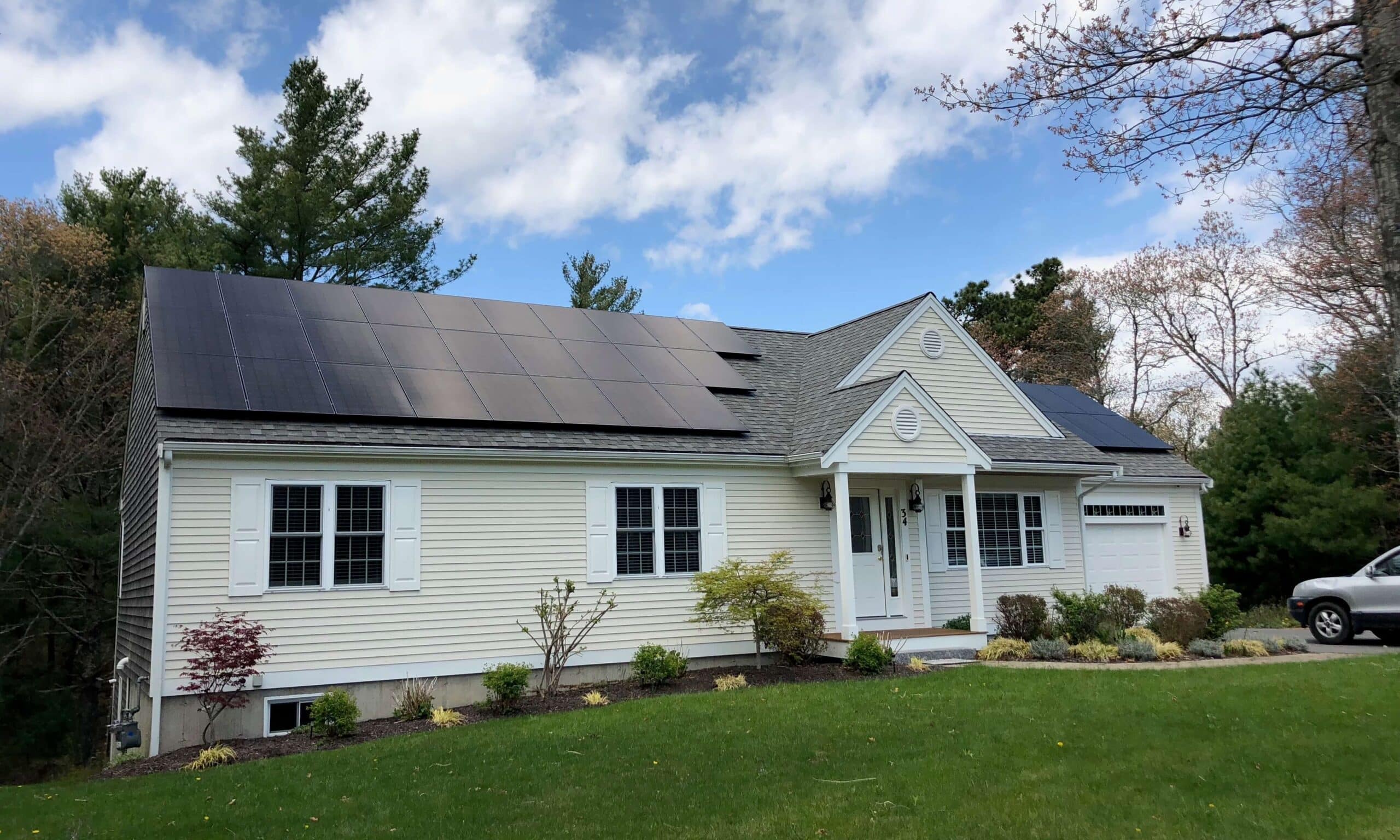 Falmouth Massachusetts residential solar installation My Generation Energy