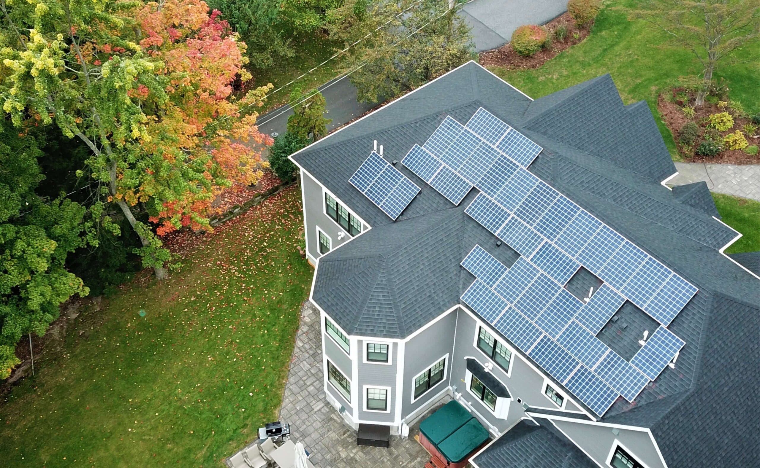 hingham massachusetts south residential solar installation