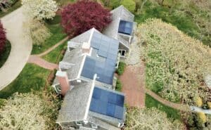 Cape Cod solar installation