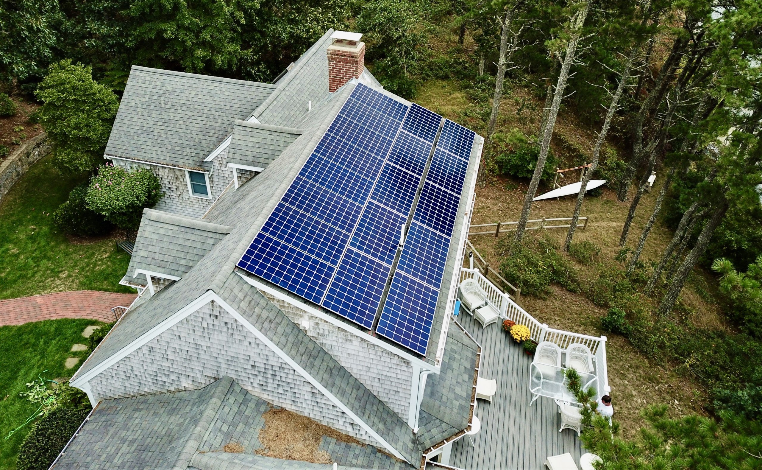 brewster cape cod residential solar installation by my generation energy