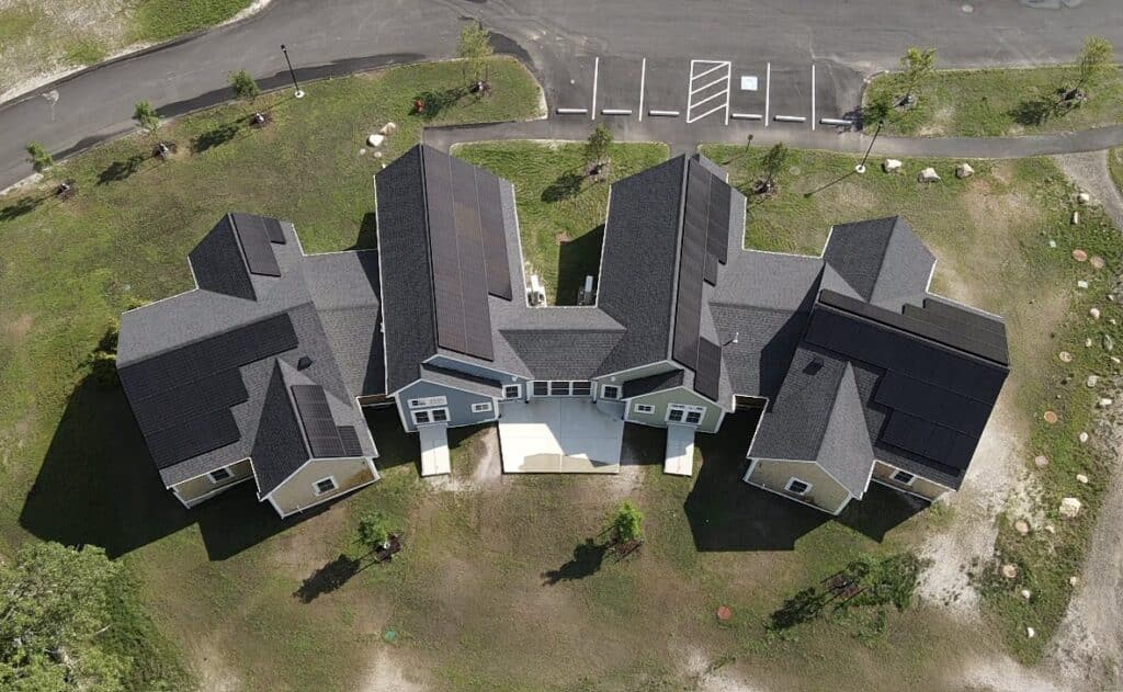 solar for nonprofits: my generation energy installed solar panels on the roof of Cape Cod Village, an innovative autistic community in Orleans, MA