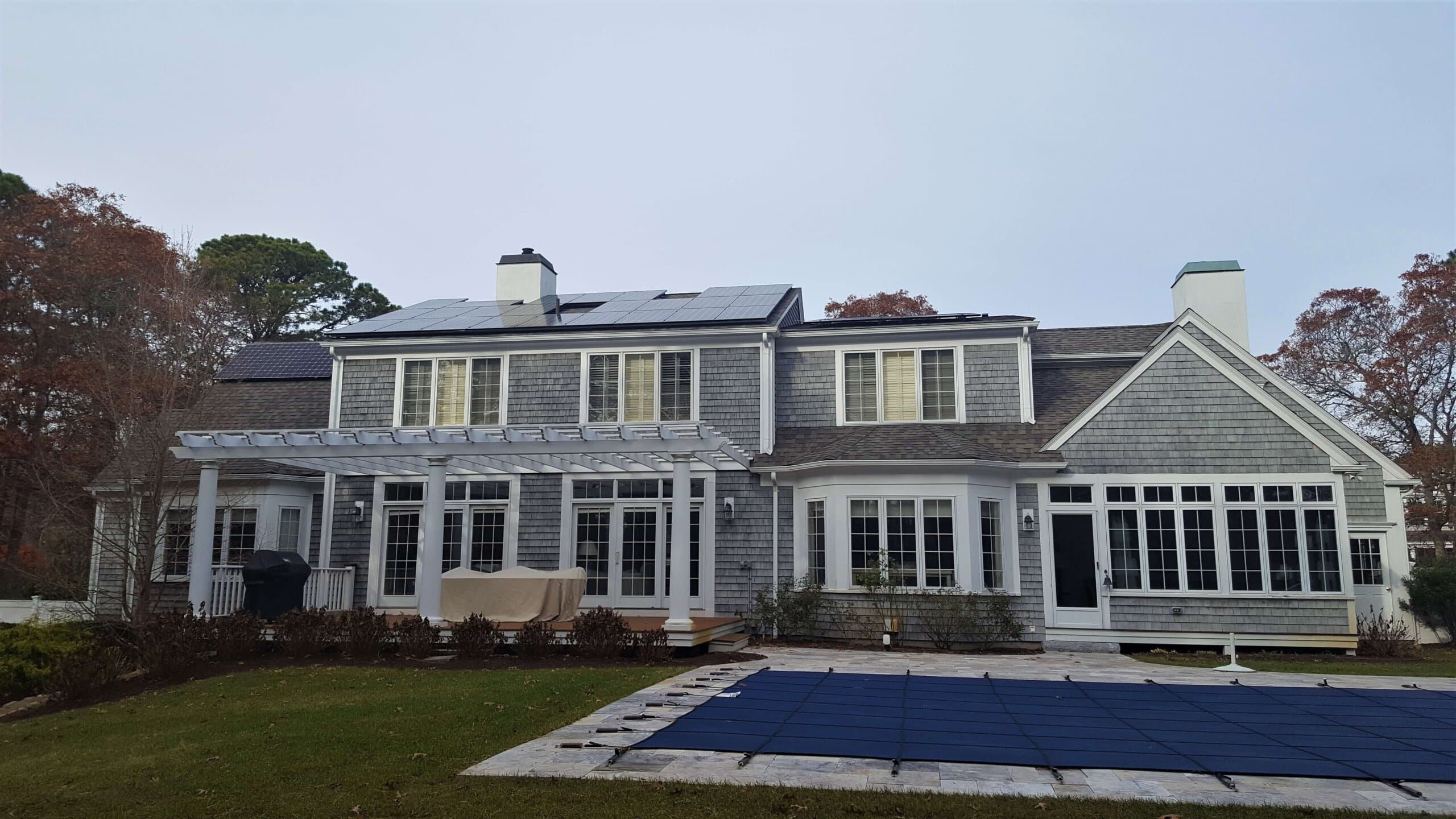 osterville ma cape cod solar installation