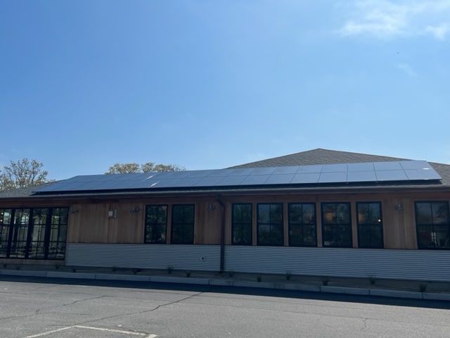 34-panel system installed by my generation energy at the knack's hyannis location.