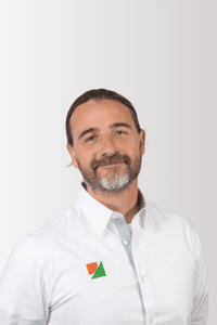 Headshot of My Generation Energy employee, Abe Boyle