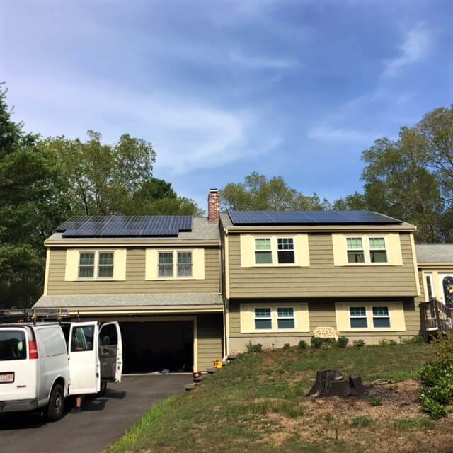 Kingston massachusetts south shore plymouth residential solar installation my generation energy