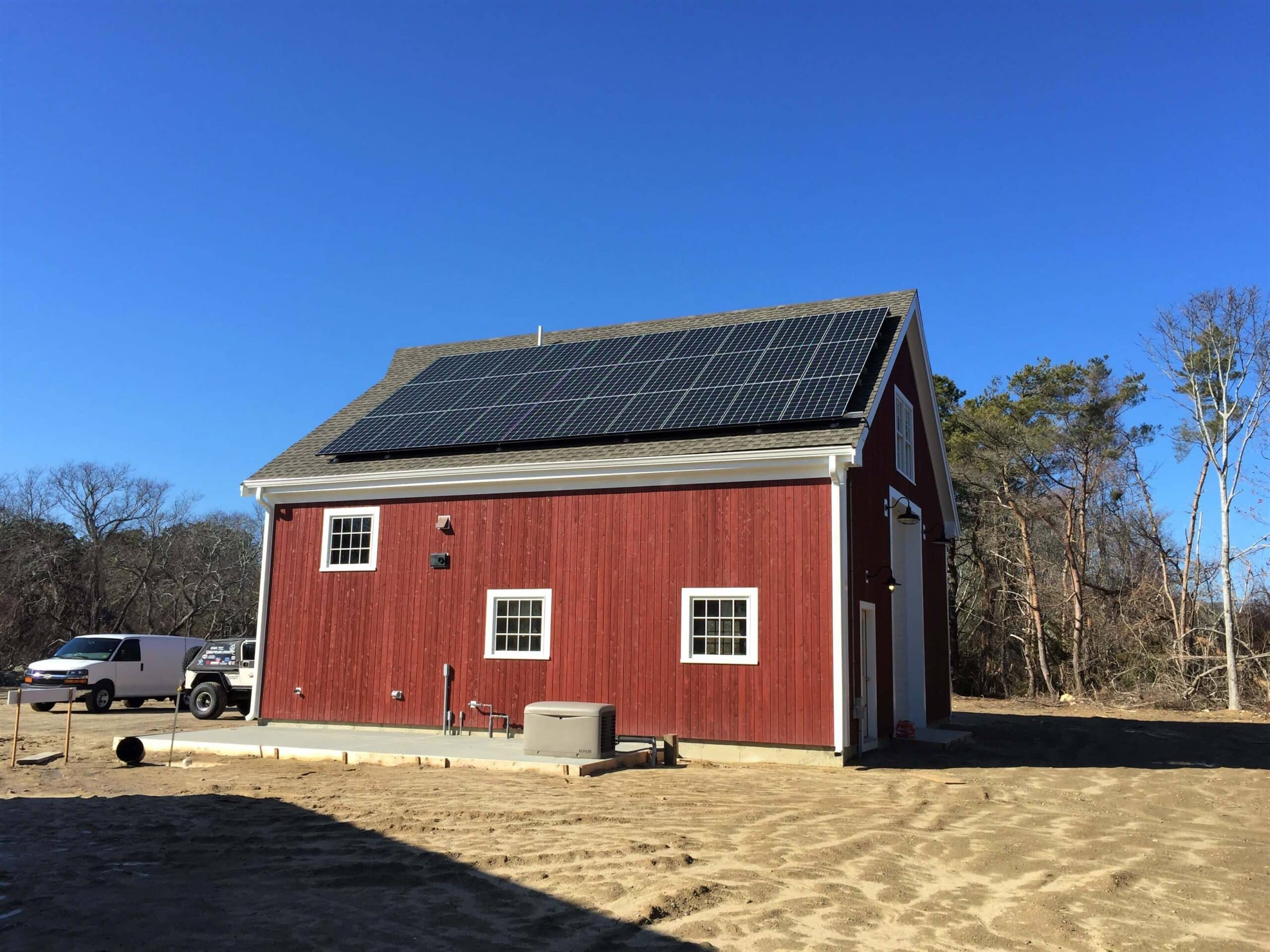 west barnstable ma cape cod solar installation