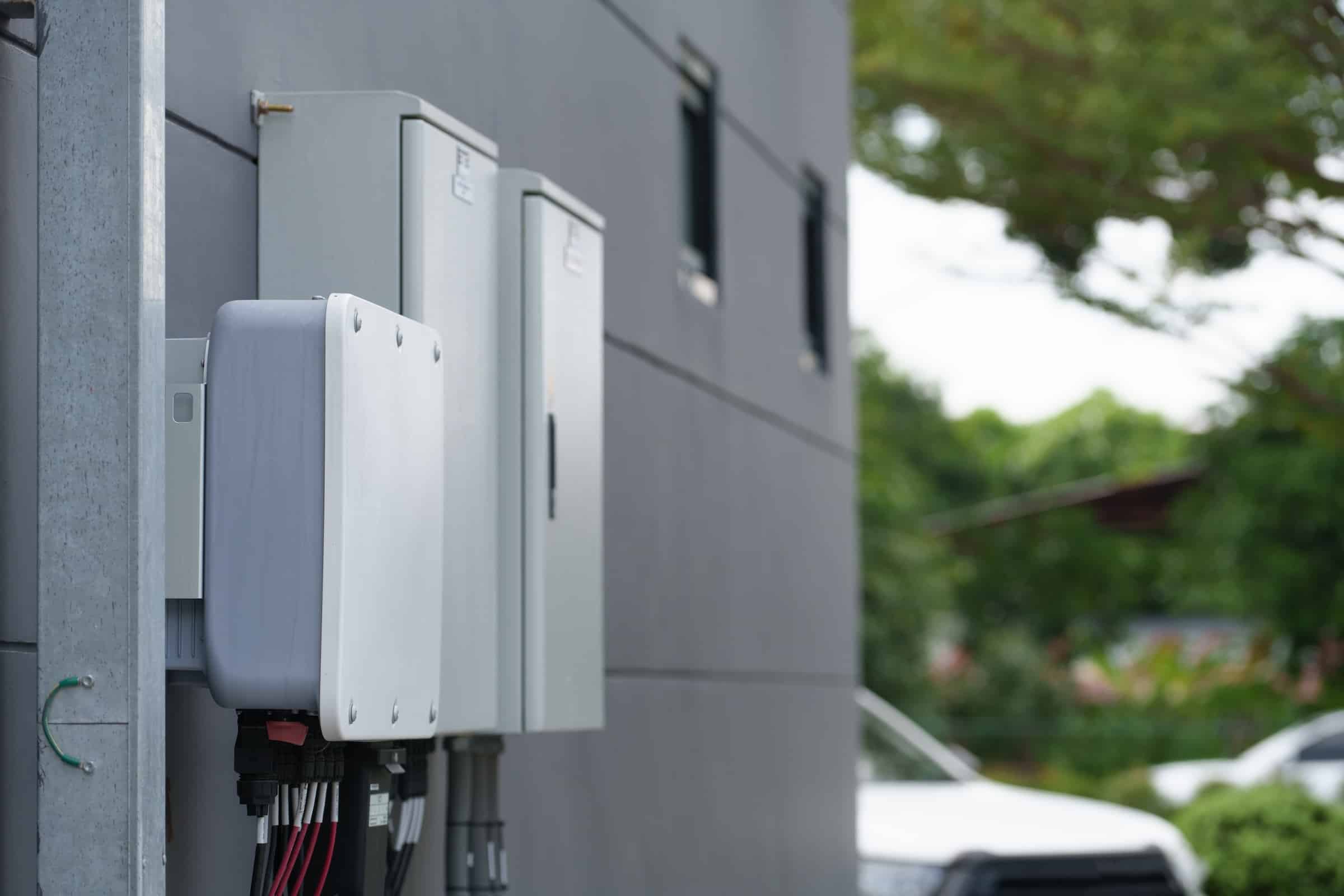 Solar Battery On House