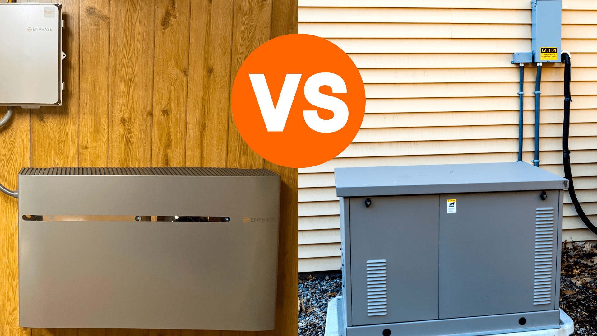 solar battery vs home generator
