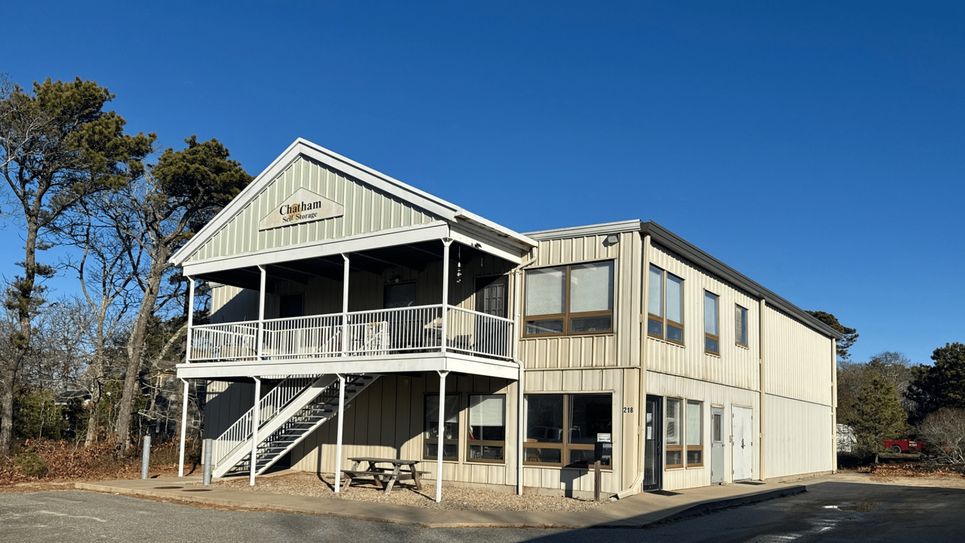 External view of Chatham Sun Self Storage